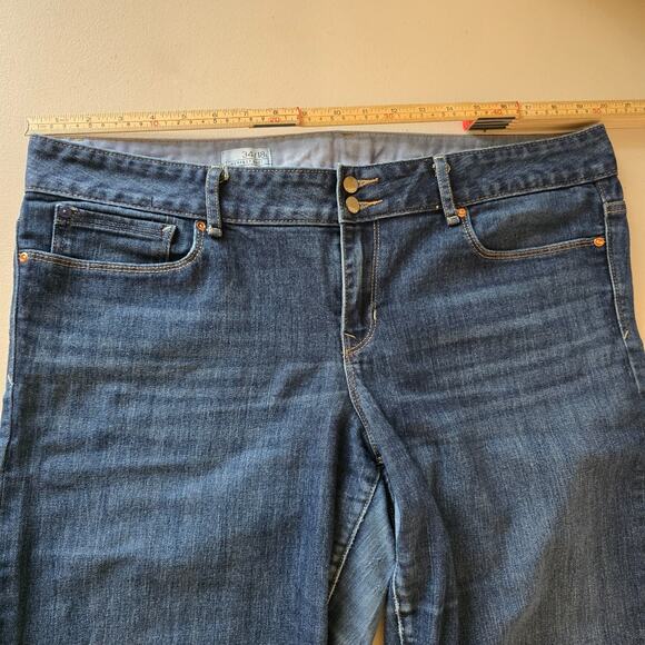 Gap 1969 Perfect Boot Women's 18 Long Blue Dark Wash - Picture 9 of 16